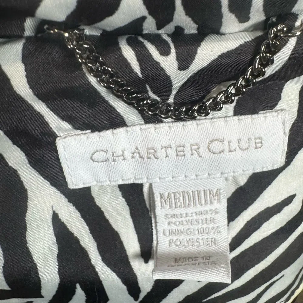Charter Club quilted puffer